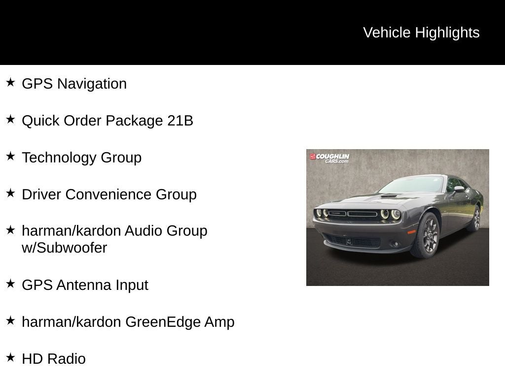 2018 Dodge Challenger GT