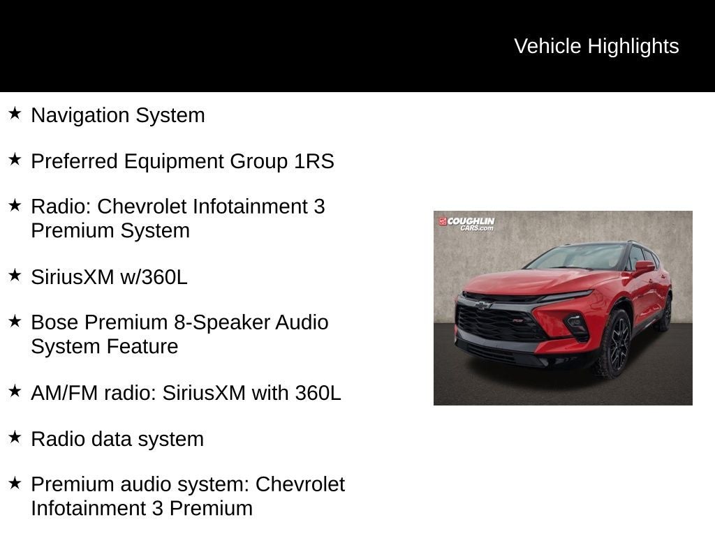 2023 Chevrolet Blazer RS