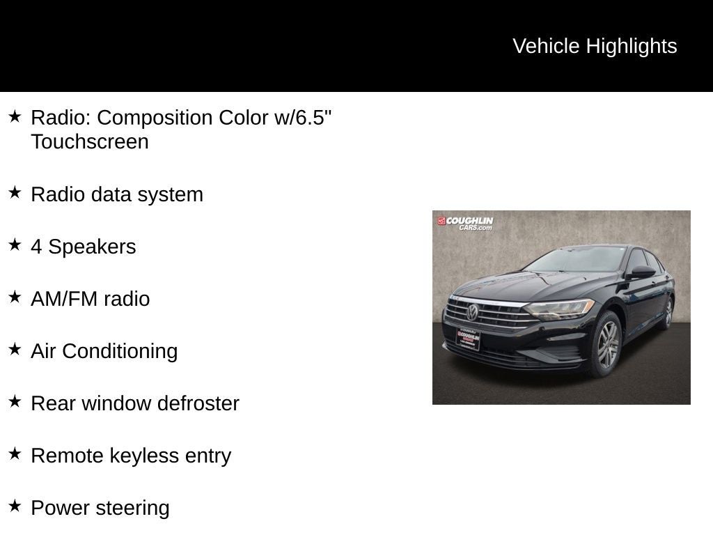 2019 Volkswagen Jetta SE