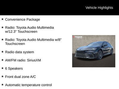 2025 Toyota Camry SE