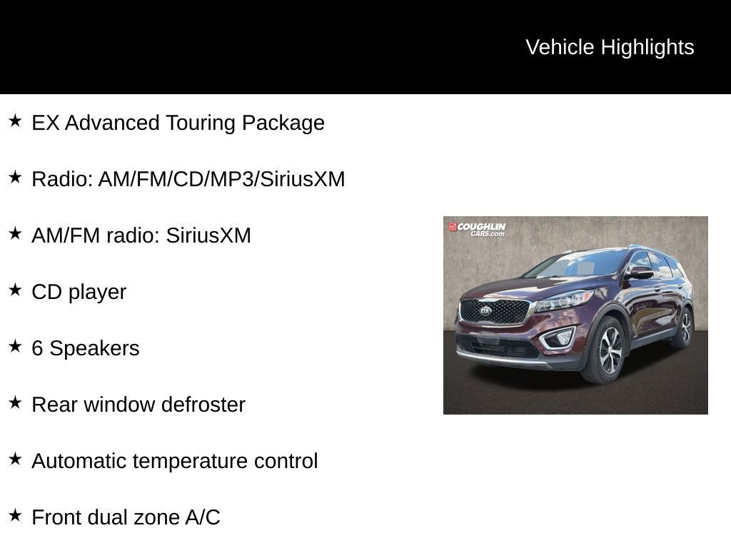 2018 Kia Sorento EX