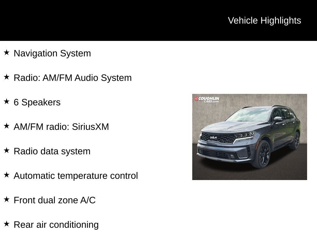 2023 Kia Sorento SX