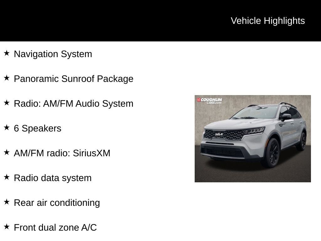 2022 Kia Sorento X-Line S