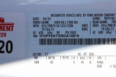 2024 Ford F-600SD XL