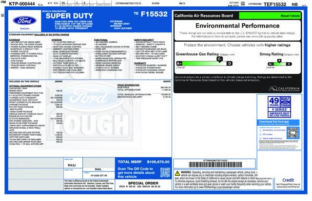 2026 Ford F-450SD King Ranch DRW