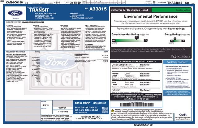 2026 Ford Transit-250 Base