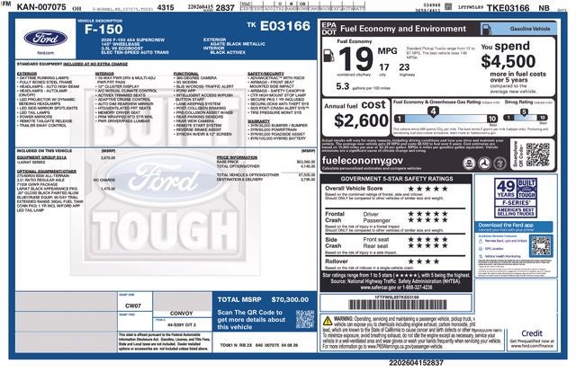 2026 Ford F-150 Lariat