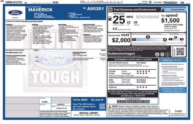 2026 Ford Maverick XL