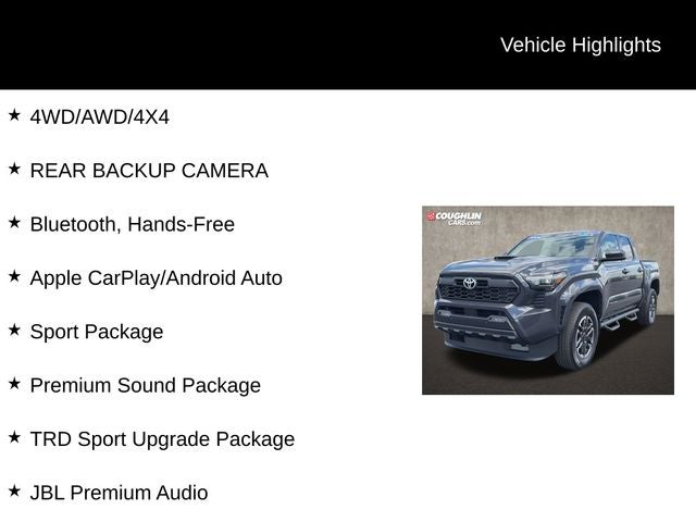 2024 Toyota Tacoma TRD Sport