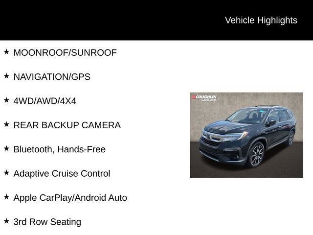 2021 Honda Pilot Elite