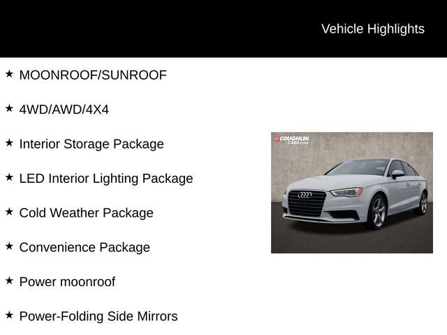 2015 Audi A3 1.8T Premium