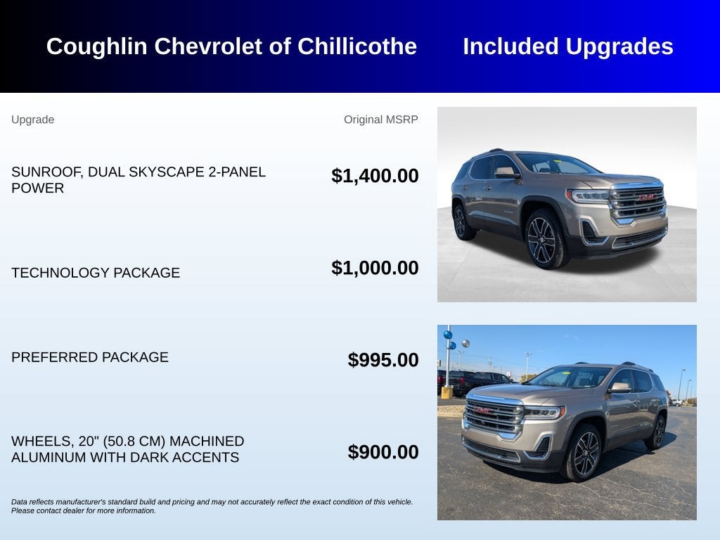 2022 GMC Acadia SLT