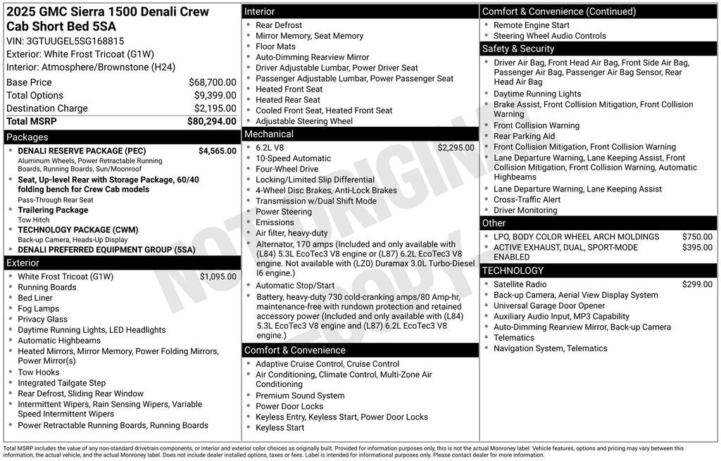 2025 GMC Sierra 1500 Denali