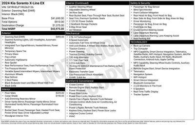 2024 Kia Sorento X-Line EX