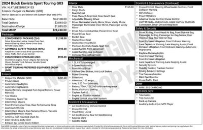 2024 Buick Envista Sport Touring