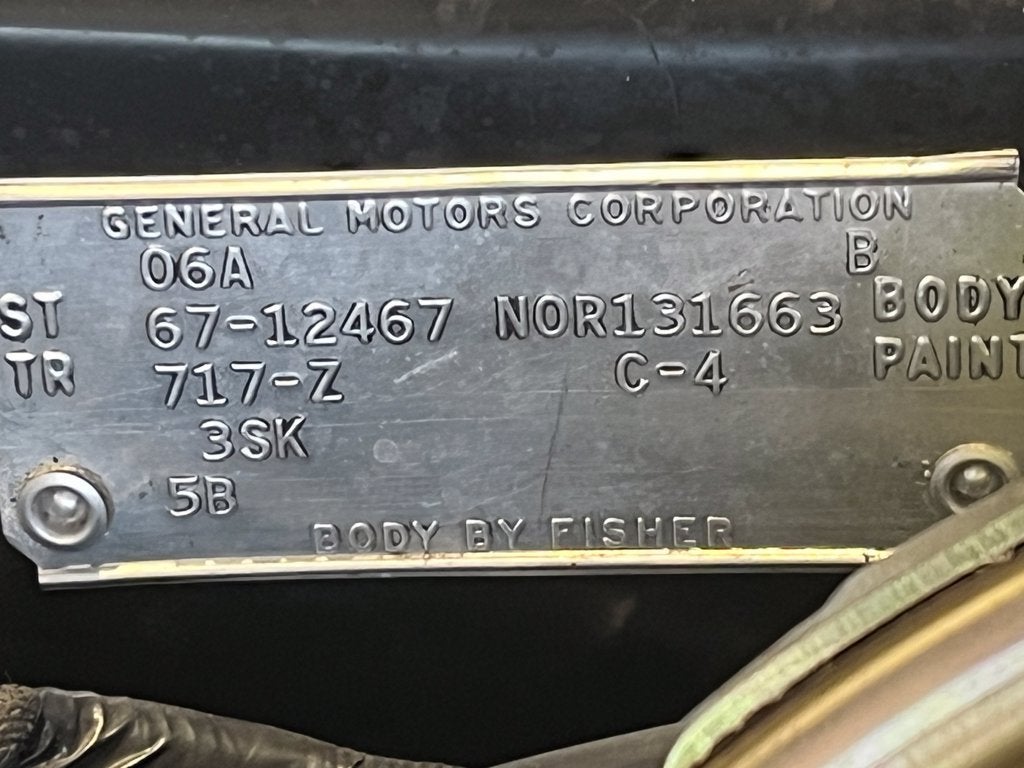 1967 Chevrolet CAMARO Base