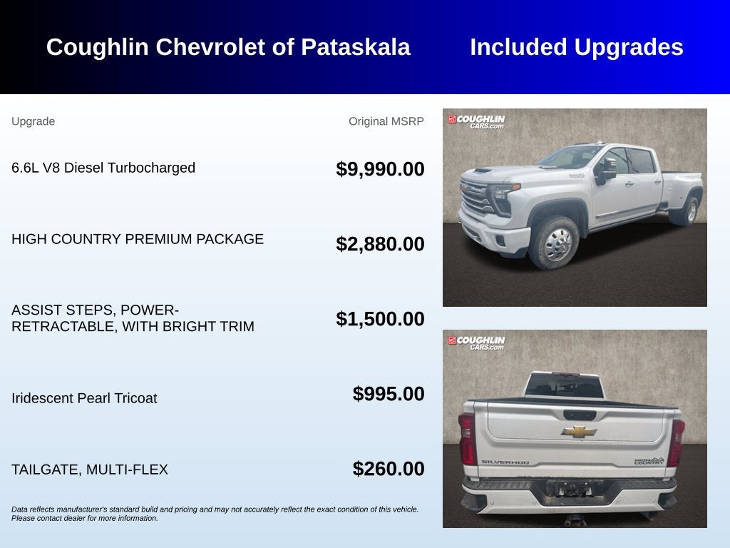 2025 Chevrolet Silverado 3500 HD High Country DRW