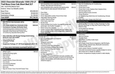 2022 Chevrolet Silverado 1500 LTD LT Trail Boss