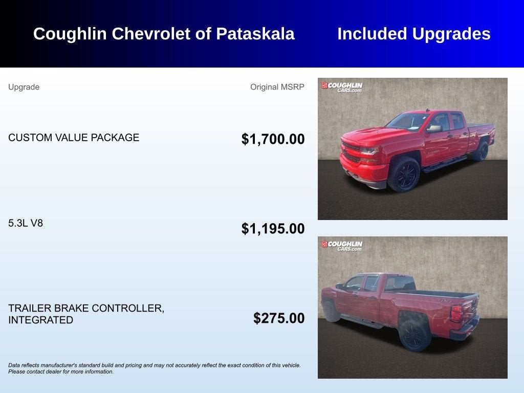 2018 Chevrolet Silverado 1500 Custom