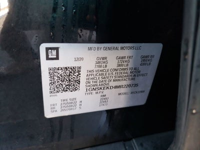 2021 Chevrolet Suburban RST