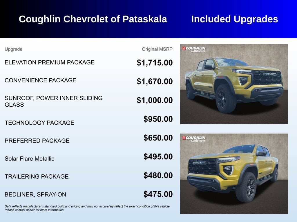 2023 GMC Canyon Elevation