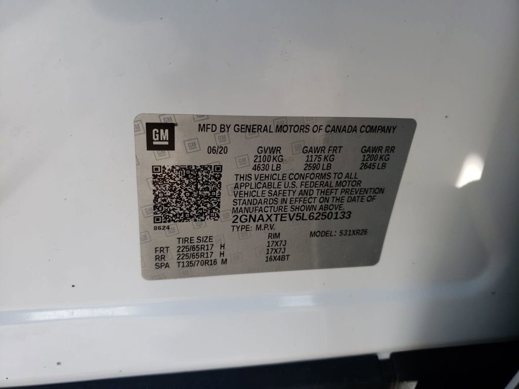 2020 Chevrolet Equinox LT