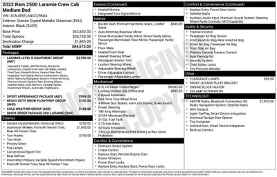2022 RAM 2500 Laramie
