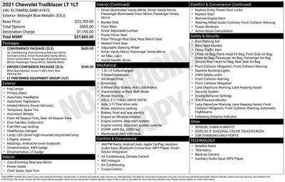 2021 Chevrolet Trailblazer LT