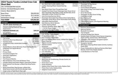 2024 Toyota Tundra 4WD Limited