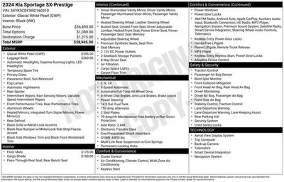 2024 Kia Sportage SX-Prestige