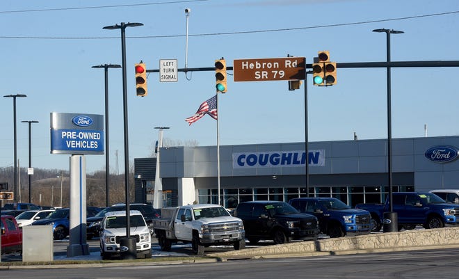 Front of Coughlin Ford of Heath Dealership